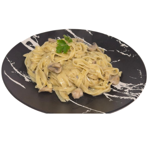 Kremalı Mantarlı Makarna